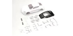 KYOSHO Bodyshell Chevrolet Camaro ZL1 Mini-Z + 2WD Rims (White Body)