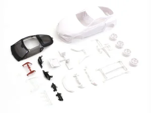 KYOSHO Bodyshell Toyota GR Supra TRD Mini-Z + 4WD Rims (White Body)
