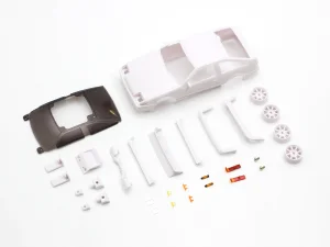 KYOSHO Bodyshell Toyota Trueno AE86 Mini-Z + 4WD Rims (White Body)