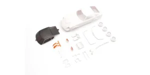 KYOSHO Bodyshell Nissan Fairlady 240ZG Mini-Z + 4WD Rims (White Body)