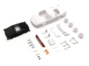 Bodyshell Honda NSX Kyosho Mini-Z + 2WD Rims (White Body)
