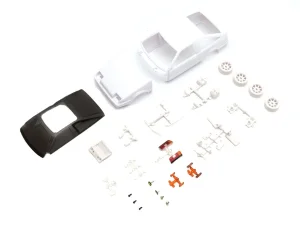 Bodyshell Toyota Trueno AE86 Kyosho Mini-Z + 4WD Rims (White Body)