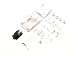 Kyosho Bodyshell Porsche 962 C Coupe LH Mini-Z + 2WD Rims (White Body)
