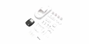 Kyosho Bodyshell McLaren 720S GT3 Mini-Z + 2WD Rims (White Body)