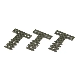 Kyosho Mini-Z MR03 MM-LM Carbon Rear Suspension Plate Set (3)