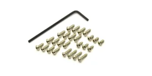 KYOSHO Button HEX Screw Set Mini-Z MR03 - Nickel