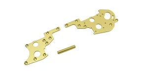 KYOSHO Rear side plate set Turbo Optima (2) Gold