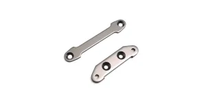 Front suspension plate set Kyosho Optima Pro (2) Gun Metal