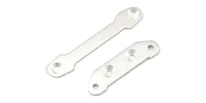 Front suspension plate set Kyosho Optima (2) Silver