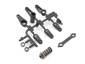 Servo Saver Set Kyosho Optima Mid - Gun Metal