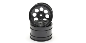 KYOSHO Wheel 8 holes 50mm. (2) Turbo Optima - Black