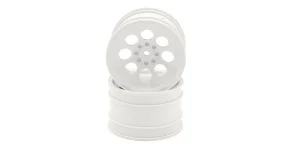 KYOSHO Wheel 8 holes 50mm. (2) Turbo Optima - Whilte