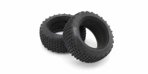 Kyosho Turbo Optima Front Medium Tires 50x83x30mm (2) - Block type
