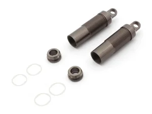 Rear Shock Case Kyosho Optima Mid (2) Gun Metal