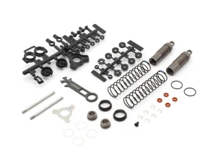Rear Shock set Kyosho Optima Mid (2) Gun Metal
