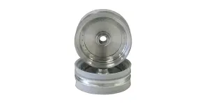 Kyosho Scorpion 2014 Satin Chromed Front Wheel 2.0 inches (2)