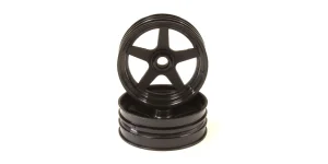 Kyosho Front Wheel (2) Beetle 2014 - Black