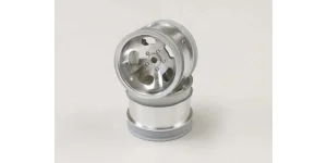 Front Wheel Kyosho Beetle 2014 (2) Chrome Satin