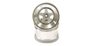 Rear Wheel Kyosho Scorpion 2014 (2) Chrome Satin 2.2 inch