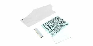 Kyosho Ultima RB7.5 Clear Body Set - Lightweight