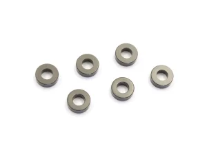Kyosho 2mm Anodized Washer (6) - Gun Metal