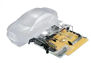 Killer Body Mitsubishi Lancer EVO X Clear Bodyshell - 190mm	