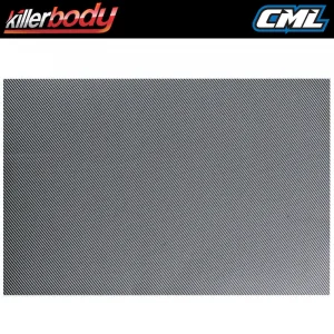 Killer Body Decal Sheet - Carbon Fibre Type B - 300 x 195mm