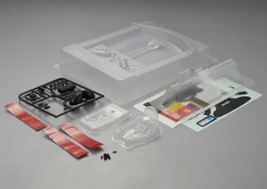 Killer Body Clear Cockpit Set 1:10 Truck