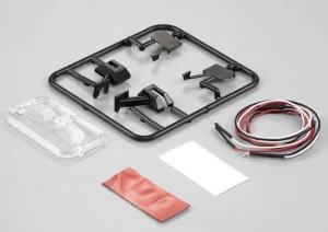 Killer Body Wing Mirror Type E W/LED Unit Set 1:10 Truck