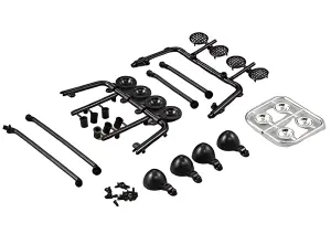Killer Bodyroll Bar And Light Set Truck Bed 1:10 Truck
