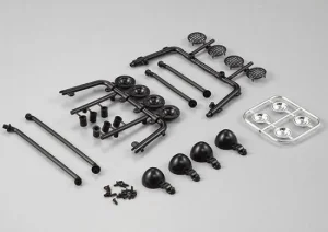 Killer Bodyroll Bar And Light Set Truck Bed 1:10 Truck