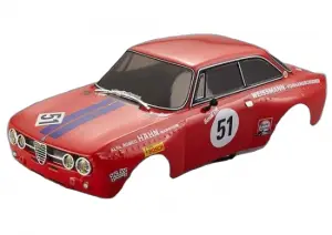 Killer Body Alfa Romeo 2000 Gtam 190mm Finished Body Red