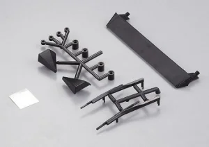 Killer Body Black Plastic Parts (Lancia Delta Hf Integrale)