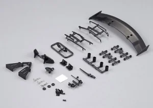 Killer Body 1:10 Tc Basic Plastic Parts (Black Finish)