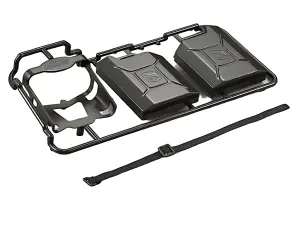 Killer Body Black Plastic Jerry Can Set