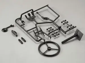 Killer Body Black Plastic Parts For Warrior Body