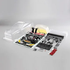 Killer Body B-MAX NDDP Nissan GT-R (Nismo GT3) Clear Body Set - 195mm