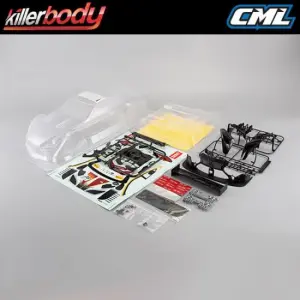 Killer Body Zent Cerumo RC F Clear Bodyshell 1:10