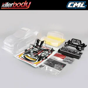 Killer Body Gainer Tanax Nissan GT-R Nismo R35 Clear Unpainted 195mm Bodyshell