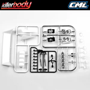 Killer Body Lancia 037 190mm Body Moulded Accessories