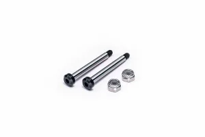 Koswork AE RC10 Front Outer 32 - 7mm Hardened Hinge Pin w/locknuts (2)