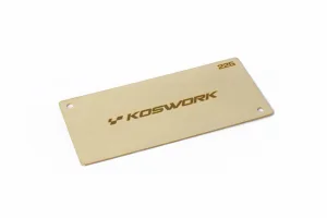 Koswork Shorty Lipo Weight 94 x 46 x 0.6mm - 22g