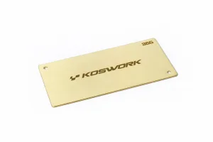 Koswork Shorty Lipo Weight 94 x 46 x 1mm - 36g