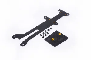 Carbon Radio Plate & ESC Mount Koswork 2.0mm - Optima Mid