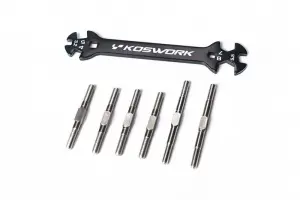 Turnbuckle Set HD Koswork( 6) Tamiya BBX