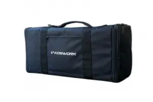 Koswork 1:10 Racing Bag With Radio Bag + 2 Car Cases (65x26x31cm)