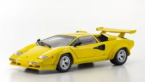 Kyosho 1:18 Lamborghini Countach LP5000 Quattrovalvove Yellow