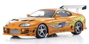 Kyosho 1:18 Toyota Supra Turbo Fast & Furious Orange Pearl