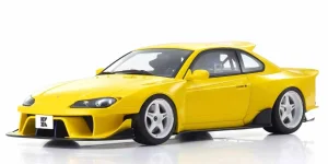 Kyosho 1:18 Samurai Collection Nissan Silvia S15 Khyzyl Saleem Yellow