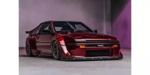 Kyosho 1:18 Samurai Collection Toyota Trueno AE86 Khyzyl Saleem Red